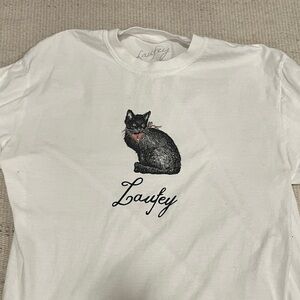 Laufey black cat shirt